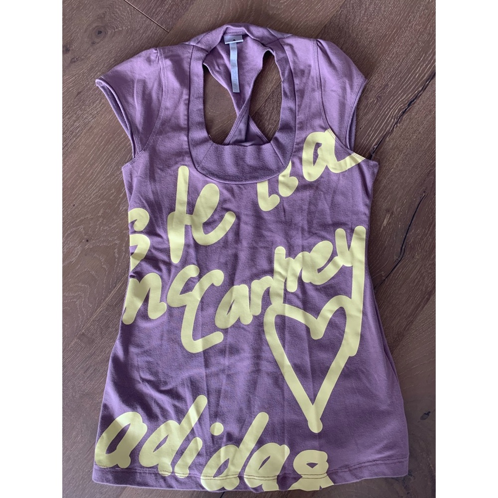 Adidas by Stella McCartney graffiti style tank